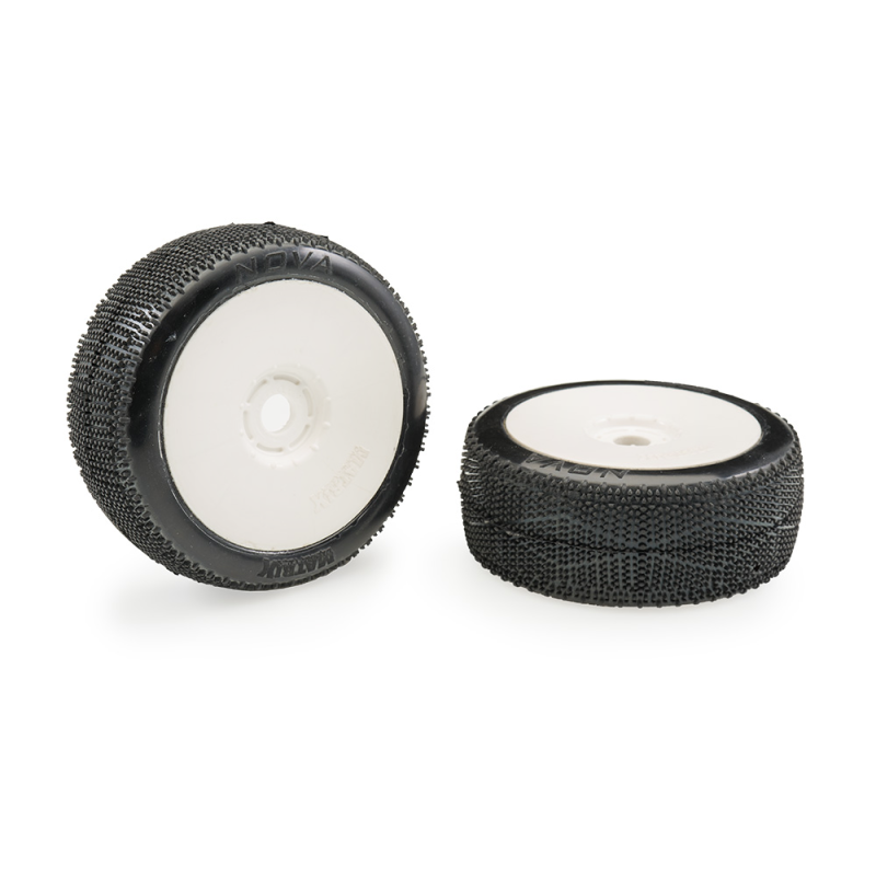 2 Roues "Nova" montées collés - Ultra-soft - MATRIX NOVUS-GL
