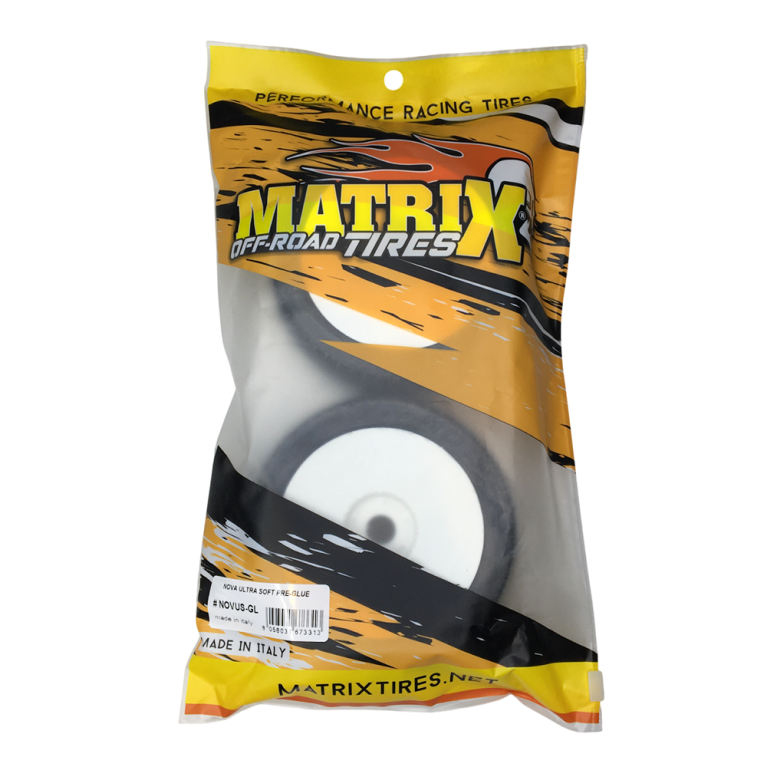 2 Roues "Nova" montées collés - Ultra-soft - MATRIX NOVUS-GL