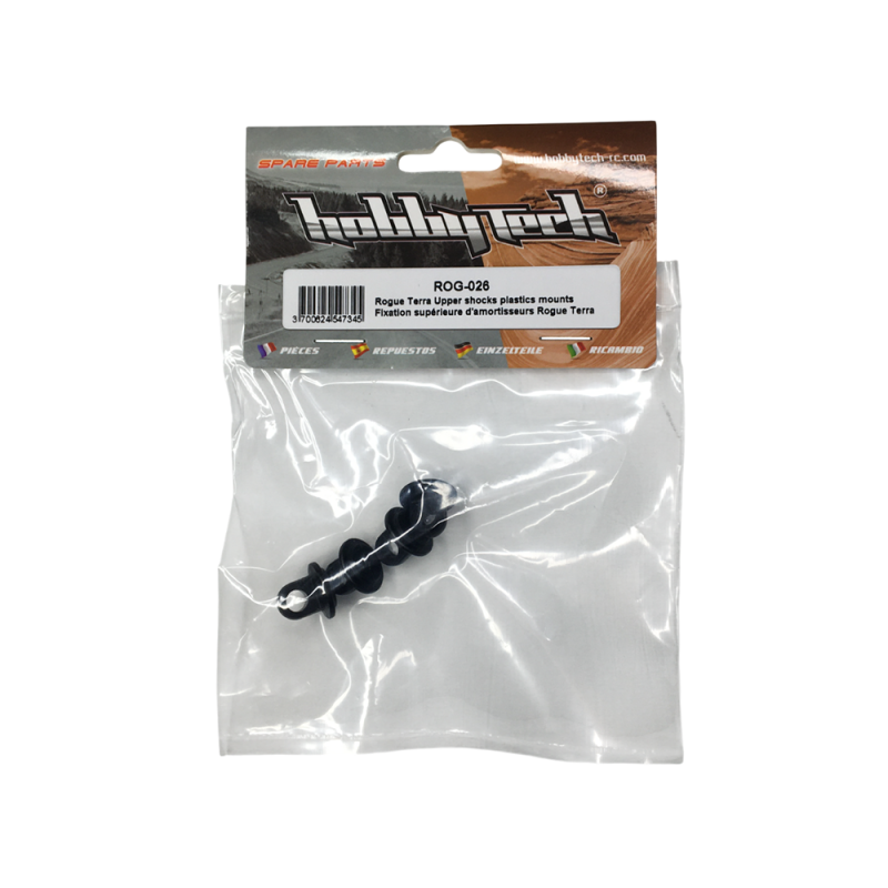 Fixation supérieure d'amortisseurs ROGUE TERRA - HOBBYTECH ROG-026
