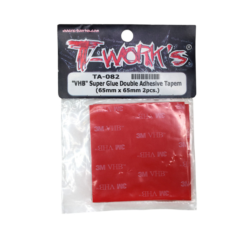 Double-face Superglue "3M VHB" - 65x65mm - T-WORKS TA-082