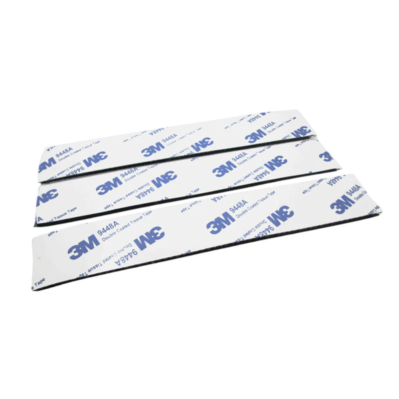 Velcro autocollant noir - 25x150mm - T-WORKS TA-076
