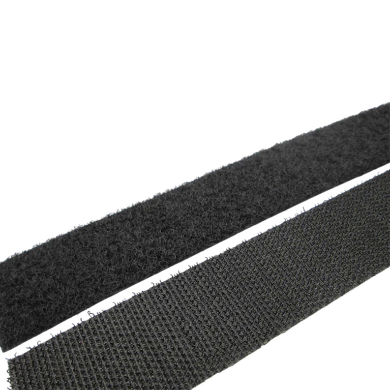 Velcro autocollant noir - 25x150mm - T-WORKS TA-076