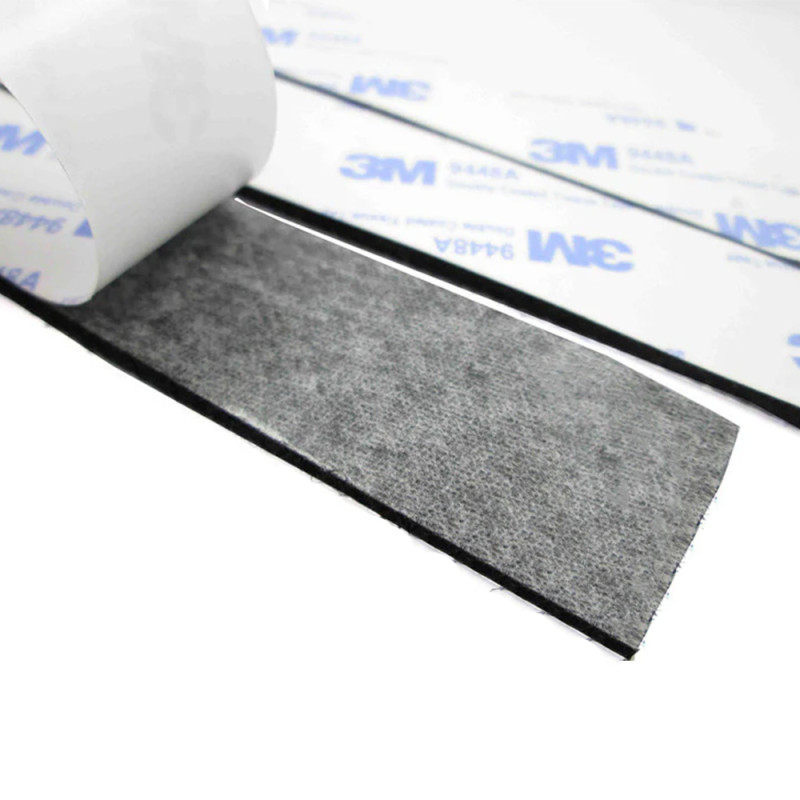 Velcro autocollant noir - 25x150mm - T-WORKS TA-076