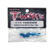 Rotule écrou en aluminium de 5mm - Bleu - T-WORKS TE-229L-TB