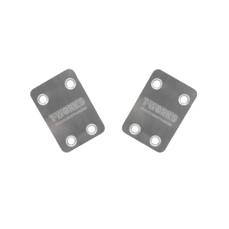 Protection de châssis arrière en acier inoxydable - T-WORKS TO-220-K