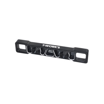 Cale inférieur arrière en aluminium (D) - T-WORKS TO-272-R