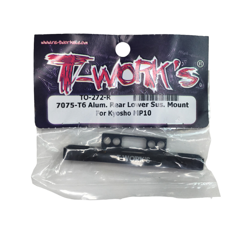 Cale inférieur arrière en aluminium (D) - T-WORKS TO-272-R
