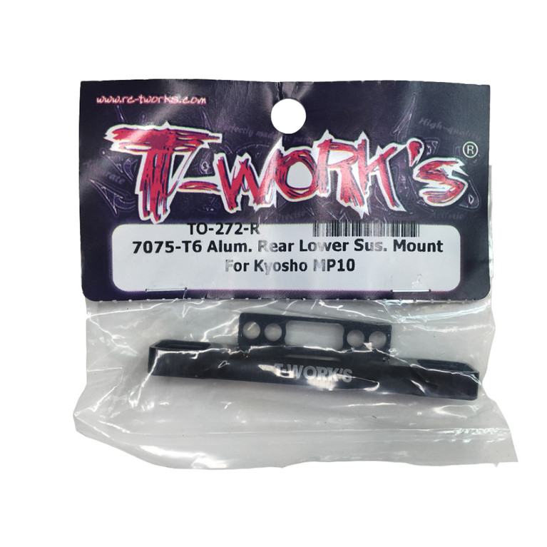 Cale inférieur arrière en aluminium (D) - T-WORKS TO-272-R