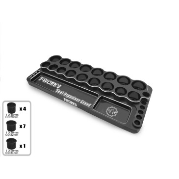Support d'outils en aluminium aimanté - T-WORKS TT-120-A