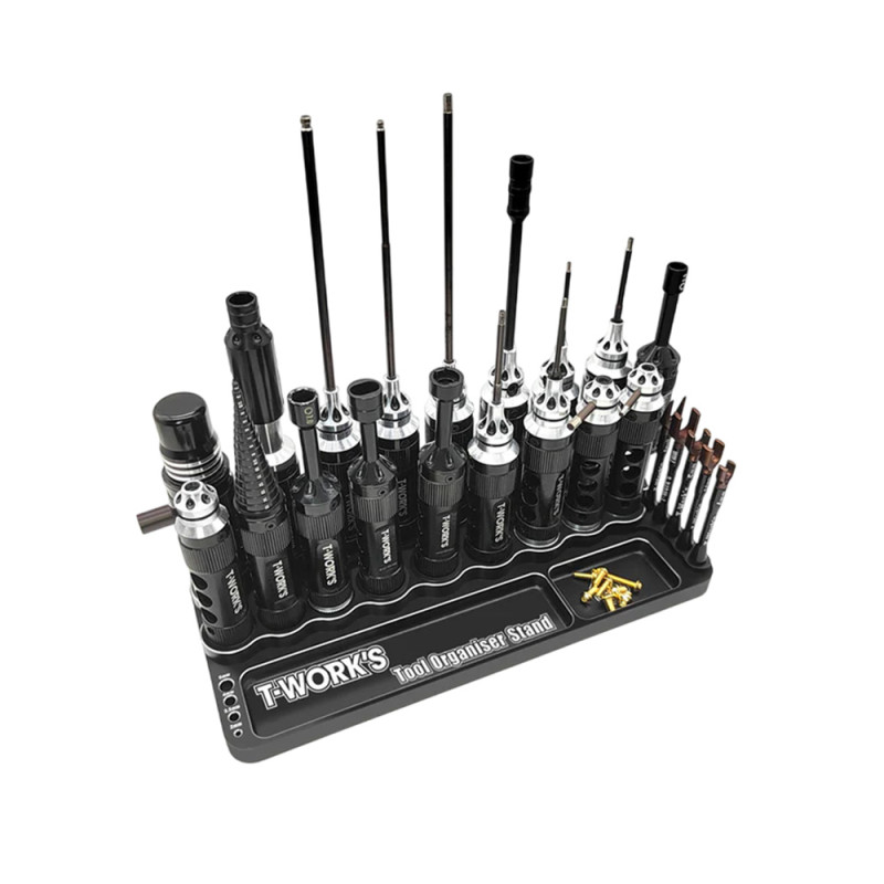 Support d'outils en aluminium aimanté - T-WORKS TT-120-A