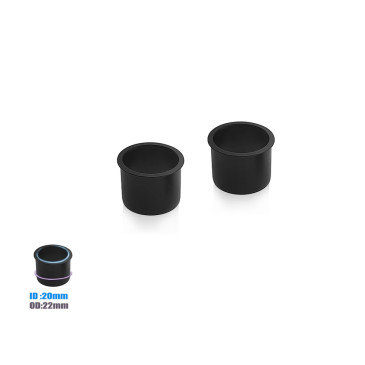 Bague de réduction pour support d'outils - Ø22 à 20mm - T-WORKS TT-120-A-20-BK