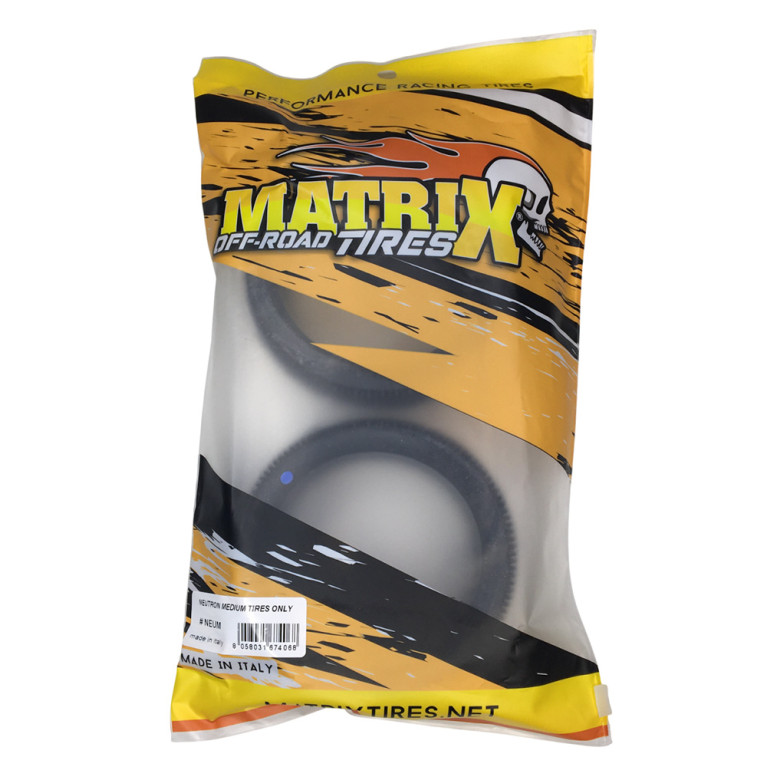 2 Pneus "Neutron" - Medium - MATRIX NEUM