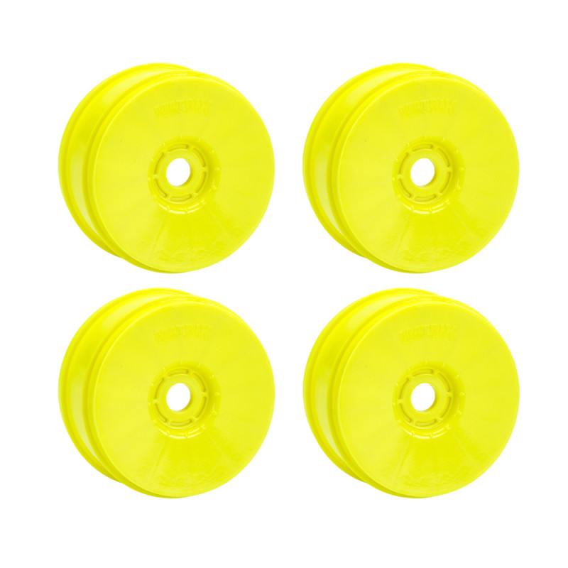 4 Jantes TT 1/8 - Jaune - MATRIX OFFRIMY