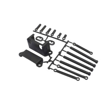 Biellettes et support - Fazer D2 - KYOSHO FA607