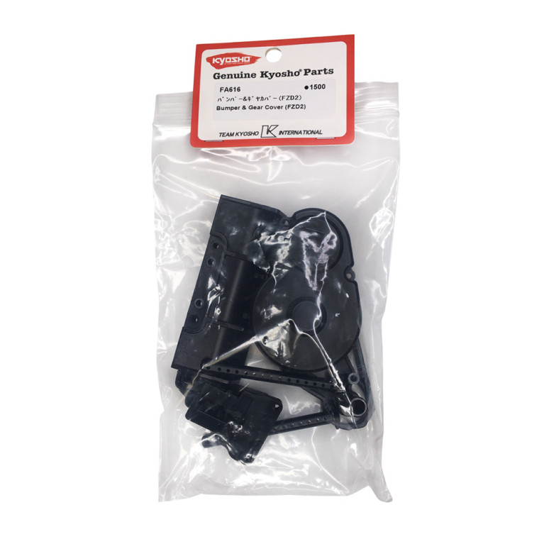 Carter transmission et pare-chocs - Fazer D2 - KYOSHO FA616