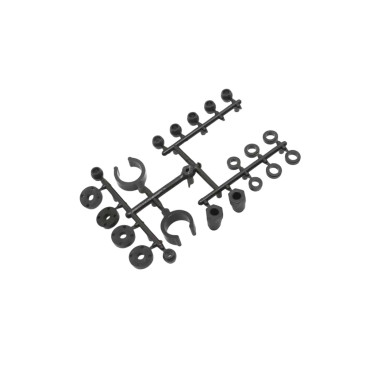 Cales, rotules et entretoises - Fazer D2 - KYOSHO FA615