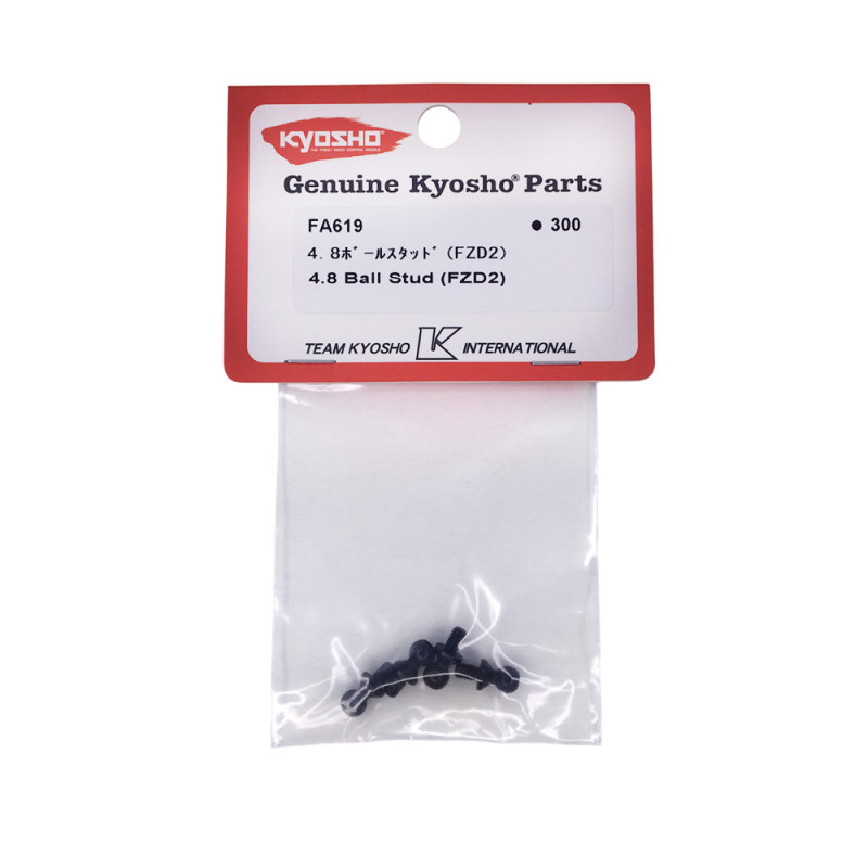 Rotules de suspension 4.8mm - Fazer D2 - KYOSHO FA619