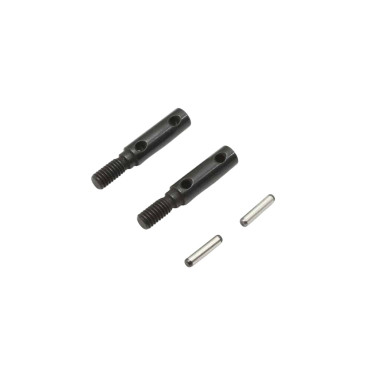 Axe de roue arrière + goupilles - Fazer D2 - KYOSHO FA622