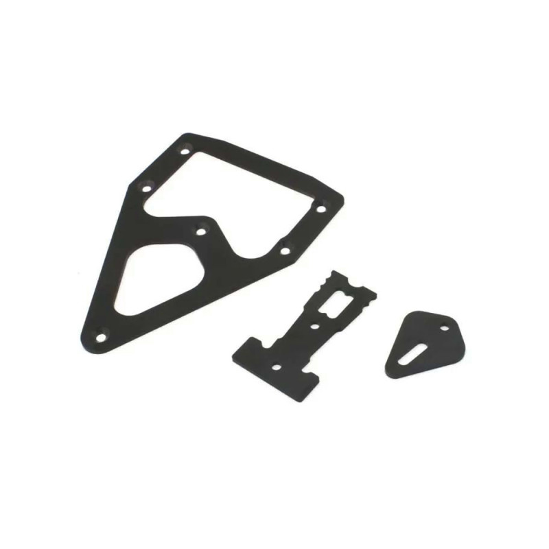 Plaques suspension arrière (A) - Plazma MK3- KYOSHO EF253M