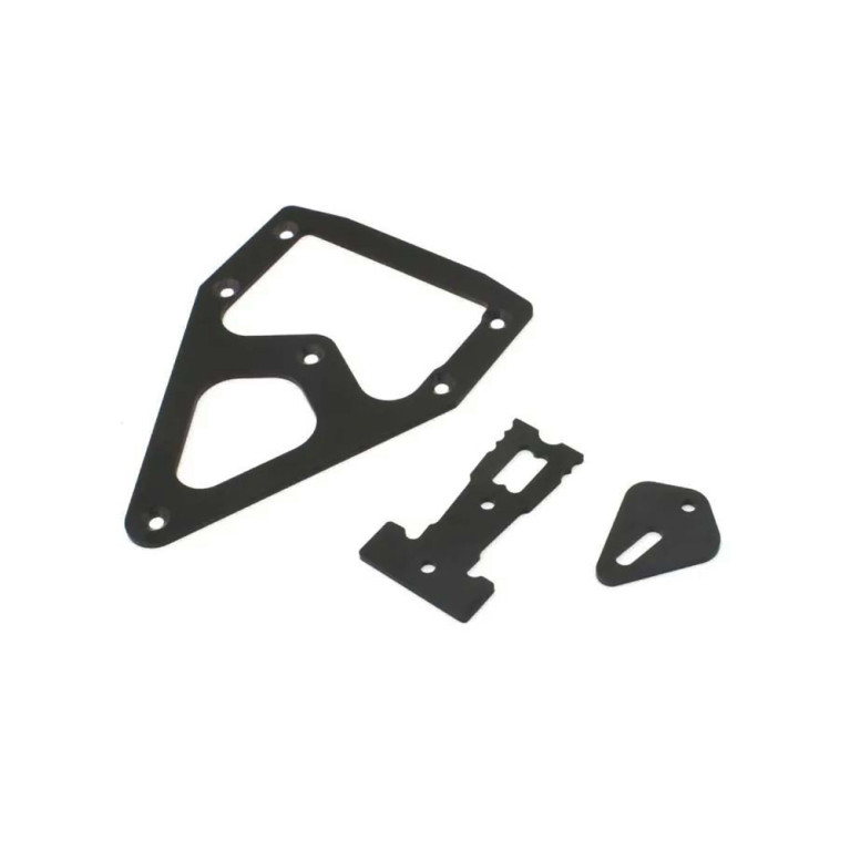 Plaques suspension arrière (A) - Plazma MK3- KYOSHO EF253M