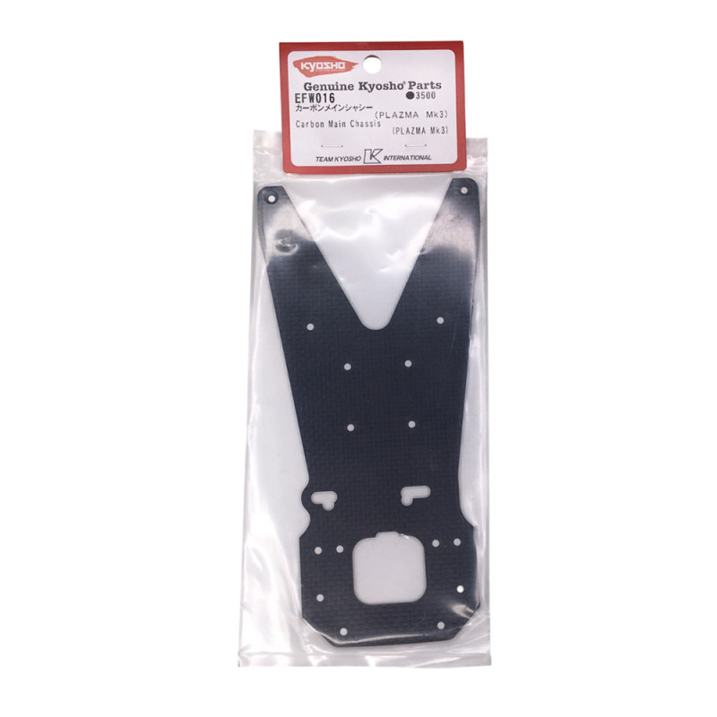 Châssis principal en carbone - Plazma MK3- KYOSHO EFW016