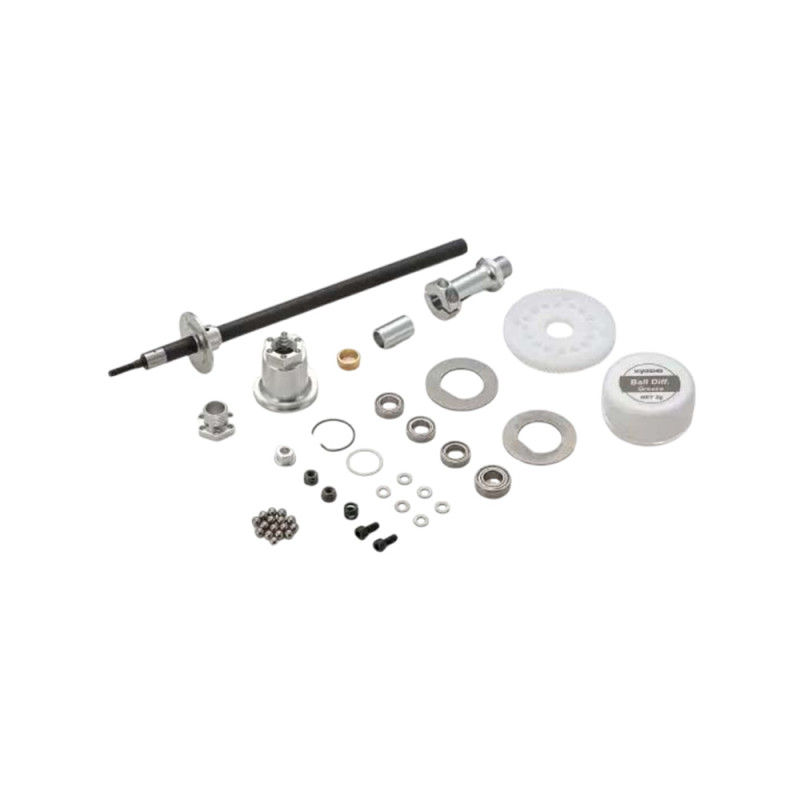 Kit de différentiels à billes 6mm + tige carbone - KYOSHO EFW007S