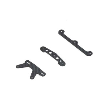 Renforts de châssis arrière carbone - Plazma MK3 - KYOSHO EFW018