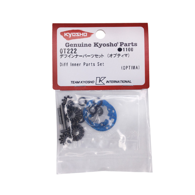 Pignons coniques différentiel + joints - KYOSHO OT222
