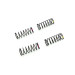 Kit de 4 ressorts avant - Turbo Optima - KYOSHO UTW009