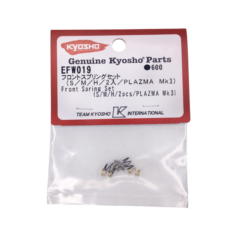 6 Ressorts avant - Plazma MK3 - KYOSHO EFW019