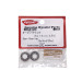 2 Roulements à billes 8X16X4mm - KYOSHO BRG012O