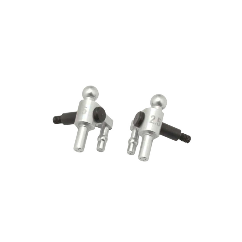 Porte-fusée en aluminium - Carrossage 2.5° - KYOSHO MZW710-25
