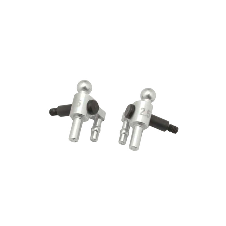 Porte-fusée en aluminium - Carrossage 2.5° - KYOSHO MZW710-25