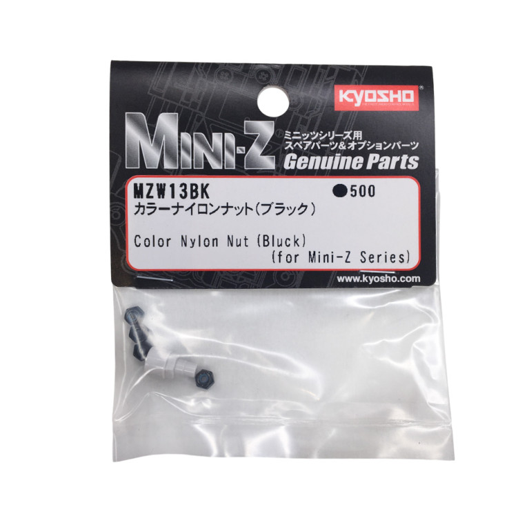 Écrous de roues Nylstop - Mini-Z - KYOSHO MZW13BK