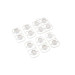 14 Jantes Multi Offset pour Mini-Z - Blanc - KYOSHO MDH100W