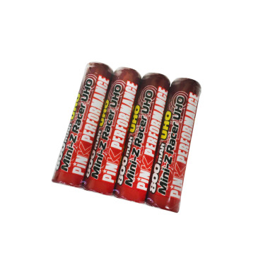 4 Piles AAA Ni-MH 800 mAh - Mini-Z - PINK PERFORMANCE PP2-800AAA