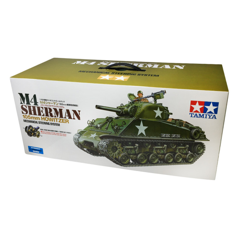 Char M4 Sharman 105mm - 1/16 - TAMIYA 56048