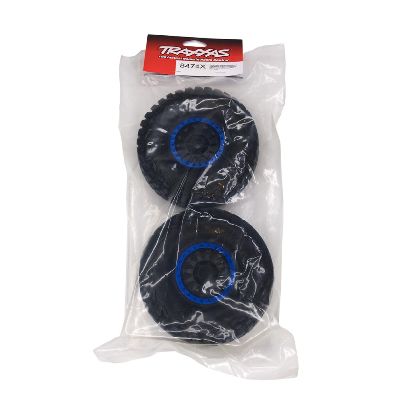 2 Roues BFGoodrich KR3 - BLEU - TRAXXAS 8474X