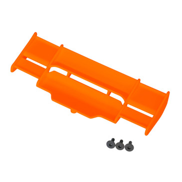 Aileron pour Rustler 4X4 - Orange - TRAXXAS 6721T