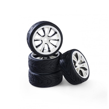 4 Roues M-Design - Blanc/Noir- CARSON 500900183