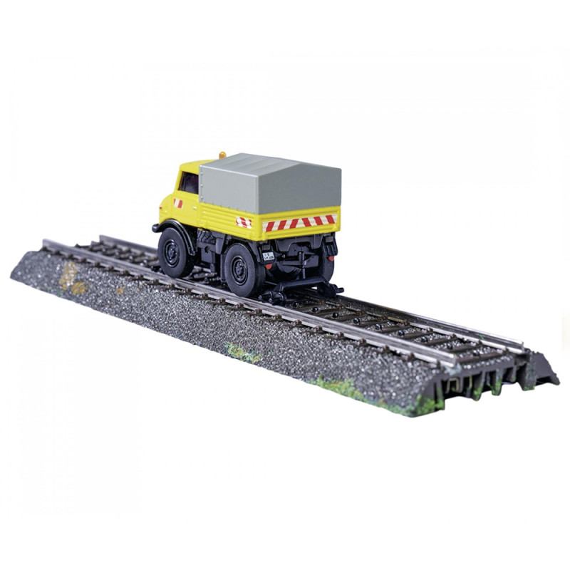 Mercedes-Benz Unimog U406 rail-route - 1/87 - CARSON 500504146