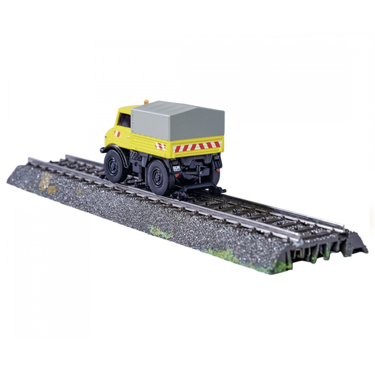 Mercedes-Benz Unimog U406 rail-route - 1/87 - CARSON 500504146