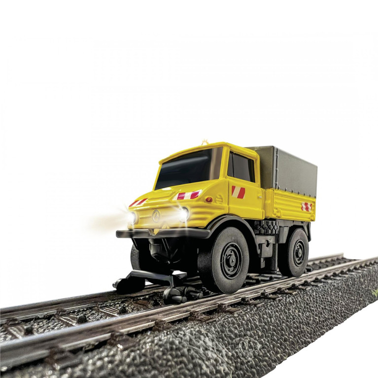 Mercedes-Benz Unimog U406 rail-route - 1/87 - CARSON 500504146