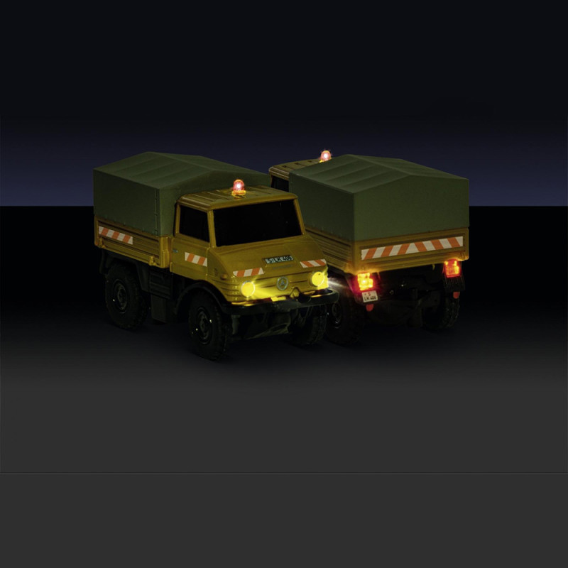 Mercedes-Benz Unimog U406 rail-route - 1/87 - CARSON 500504146