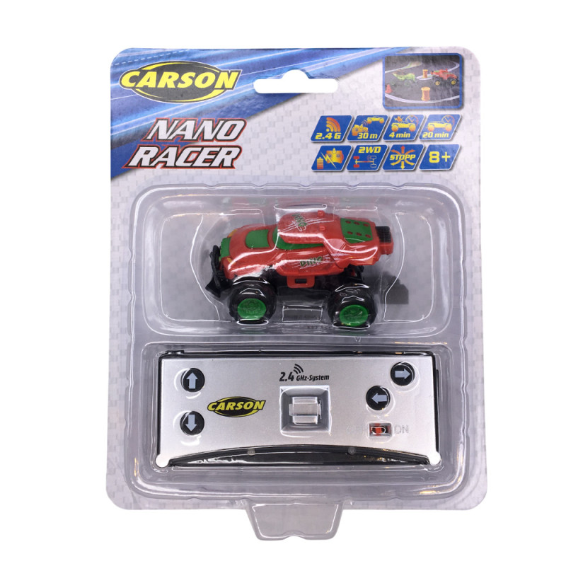 Véhicule Nano "Dino Race" RTR - 1/60 - CARSON 500404294