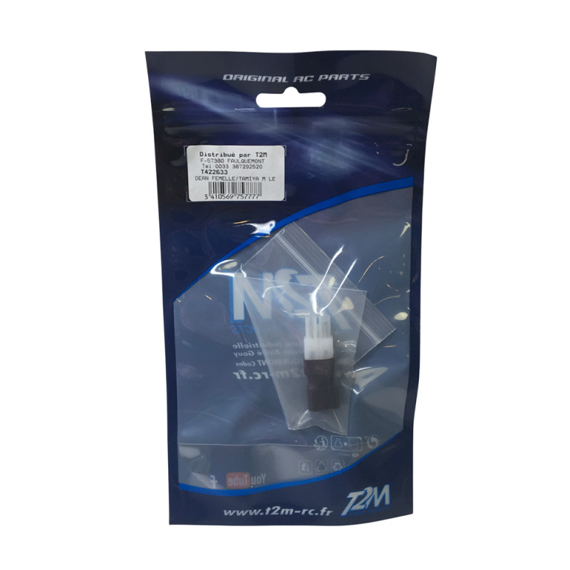 Adaptateur Dean femelle vers Tamiya Mâle - T2M T422633