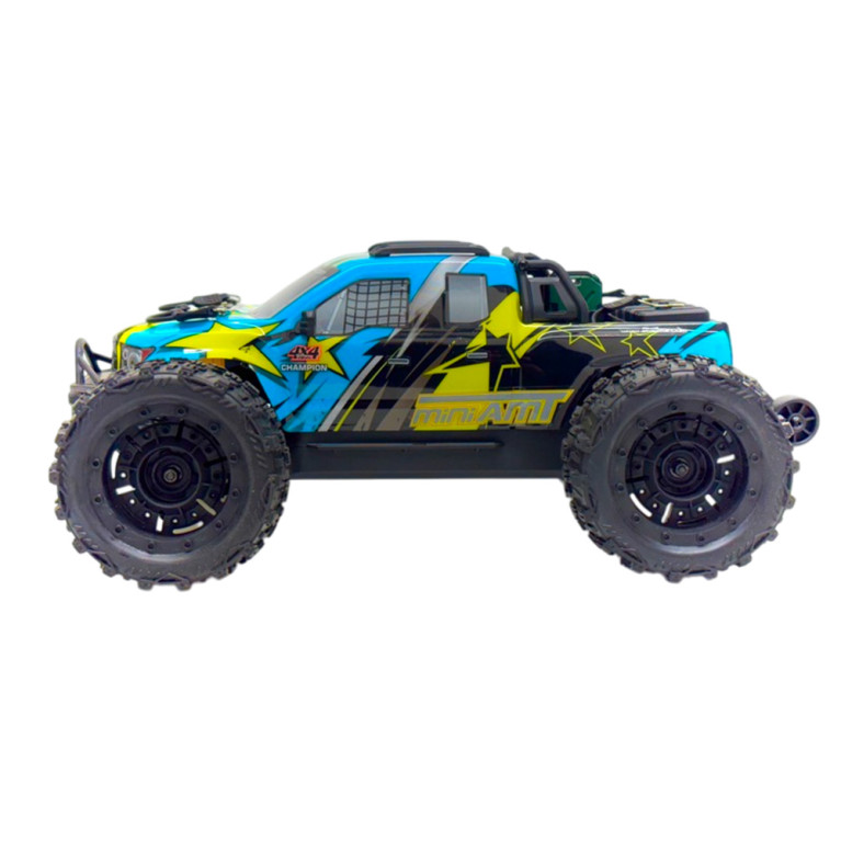 Monster Truck Mini AMT Fluo-Blue RTR - ABSIMA 16031