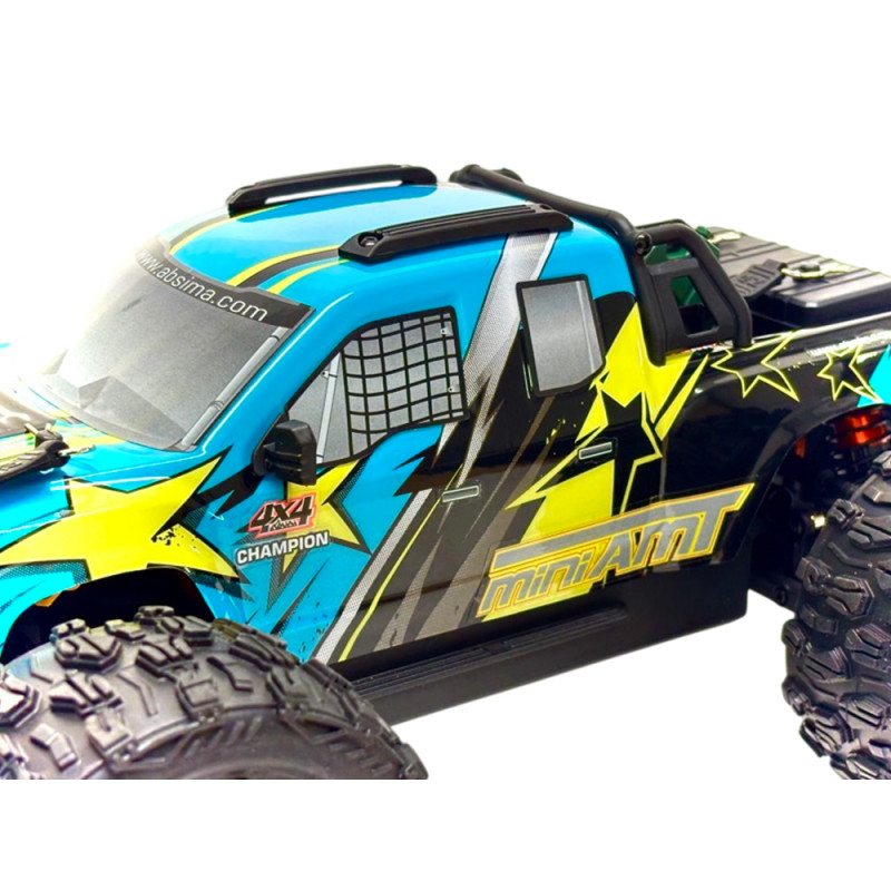 Monster Truck Mini AMT Fluo-Blue RTR - ABSIMA 16031