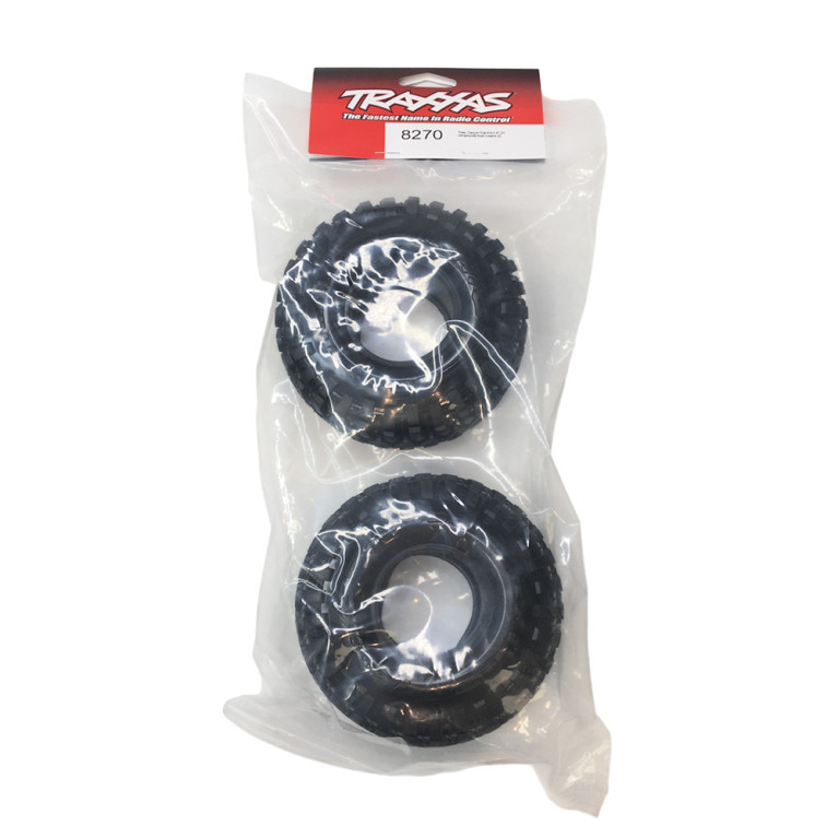 2 Pneus Canyon Trail S1 + insert mousse - TRAXXAS 8270