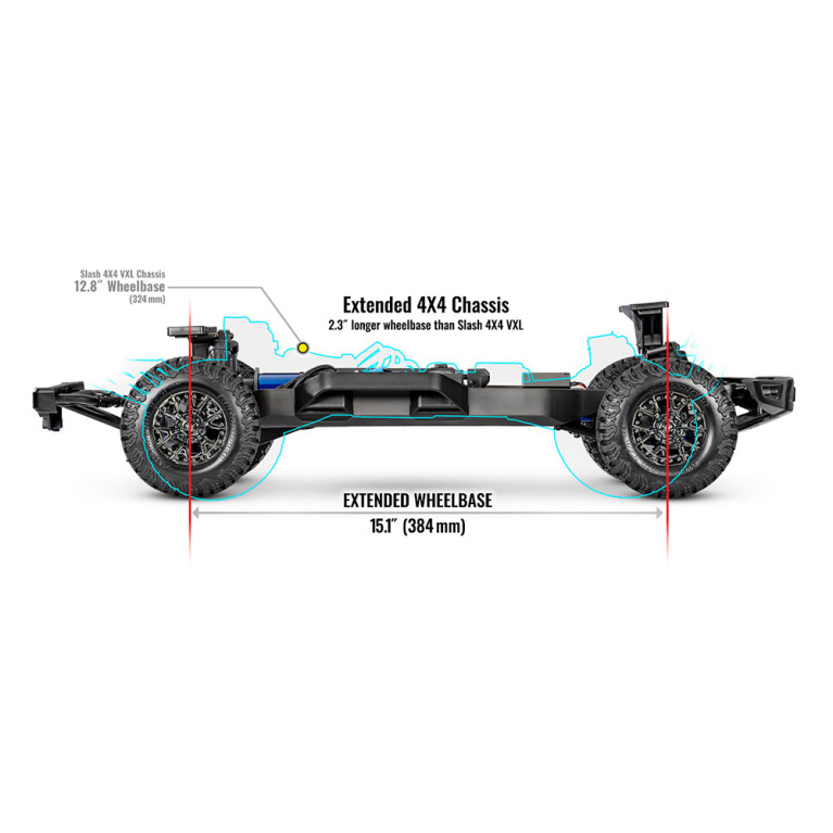Ford Raptor R 4X4 Ultimate - TRAXXAS 101177-4-FOXSE